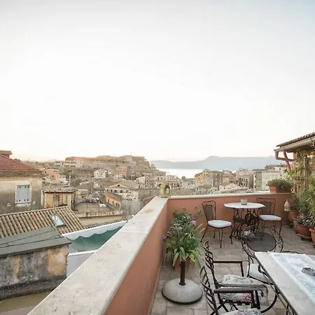 Best View Top Floor Apt. Old Of Corfu